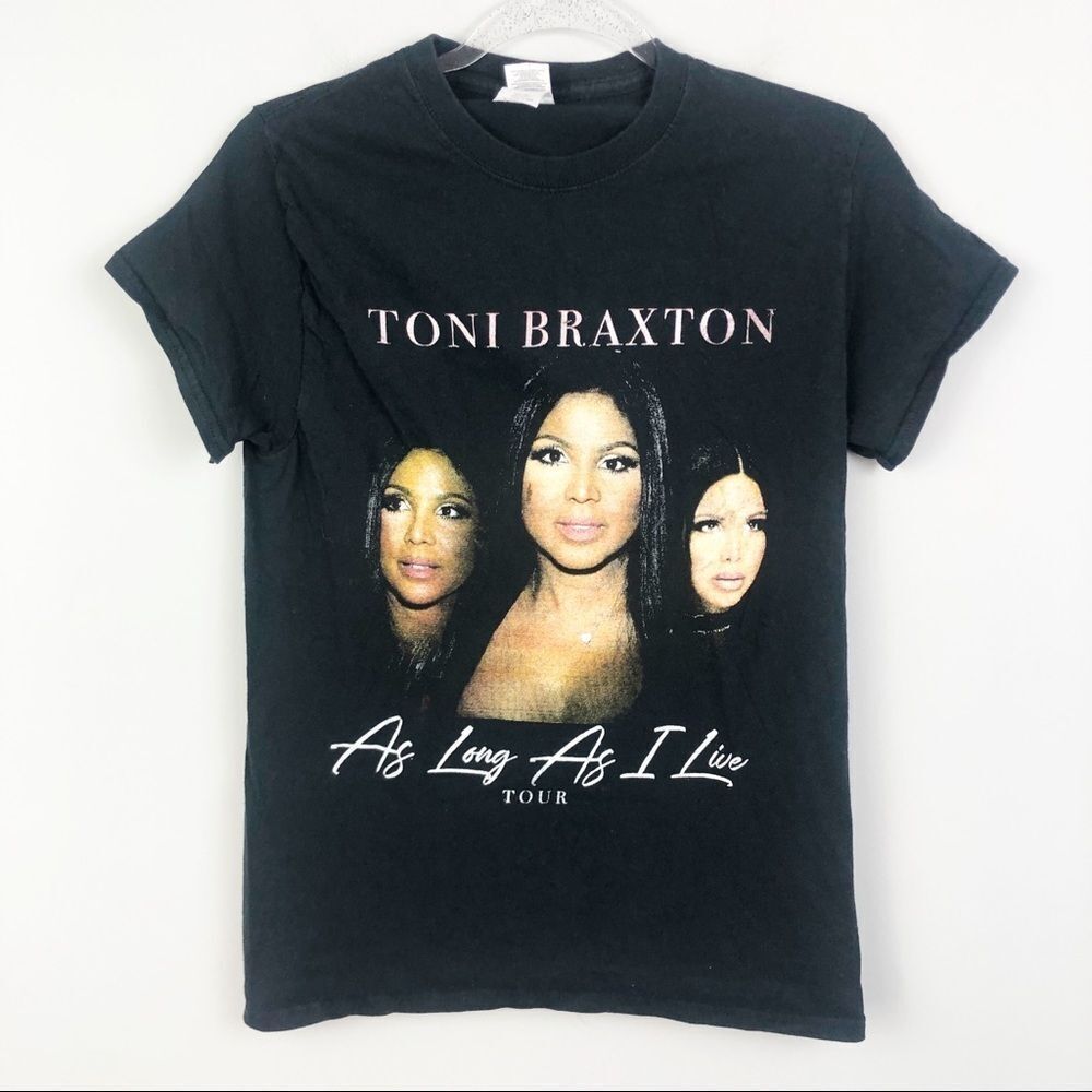 TONI BRAXTON | As Long As I Live Tour Tee 2019 S